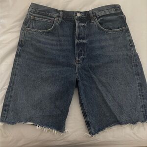 Agolde Dark Blue Denim Shorts size 29